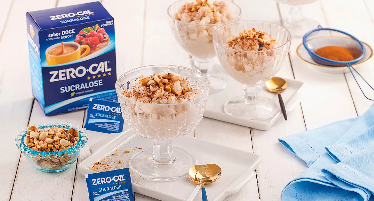 Receitas com Zero-Cal.